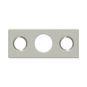 deltana strike plate flush bolt miscellaneous nickel satin height width security solutions catalog us15