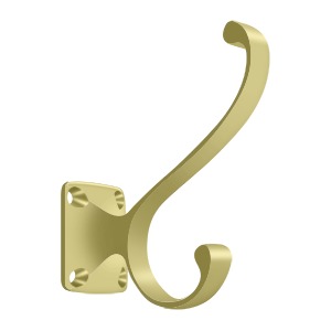 CAHH35U5 Heavy Duty, Coat And Hat Hook, Antique Brass - Transitional - Wall  Hooks - by Top Notch Distributors Inc