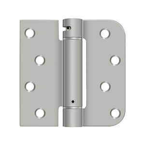 Deltana Catalog - Steel & Stainless - Single Action Hinges - 4 x 4 x 5/8  x SQ Spring Hinge, UL Listed